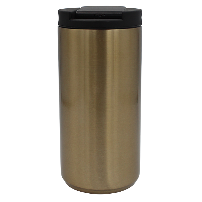 Anti-slip Tumbler - 380ml Golden Coffee Travel Mug